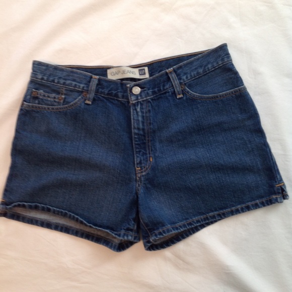 gap jean shorts womens